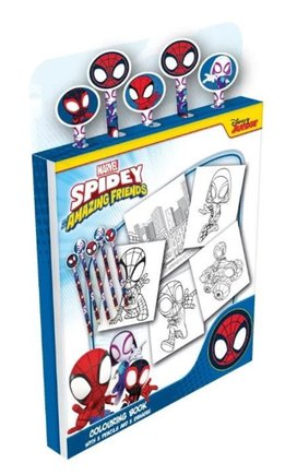 Spidey Omalovánková kniha