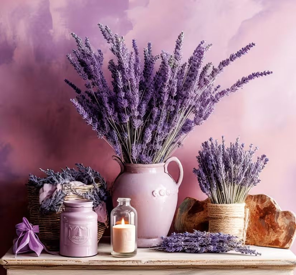 Provence vázanka 2026 - nástěnný kalendář