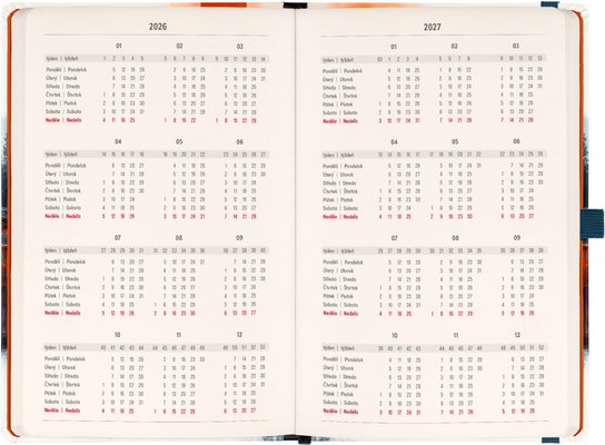 Planbook diář/notes Japonsko 2026