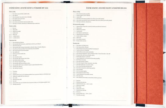 Týdenní magnetický diář 2026 Japonsko