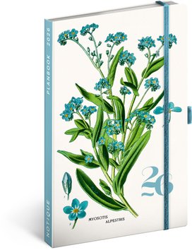 Planbook diář/notes Herbář 2026