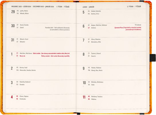 Planbook diář/notes Harry Potter 2026