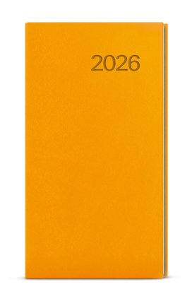 Týdenní diář 2026 Jakub Vivella kapesní okrová