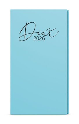 Týdenní diář 2026 Jakub Lamino Pastel kapesní modrá
