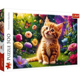 Puzzle Okouzlující kotě 500 dílků
