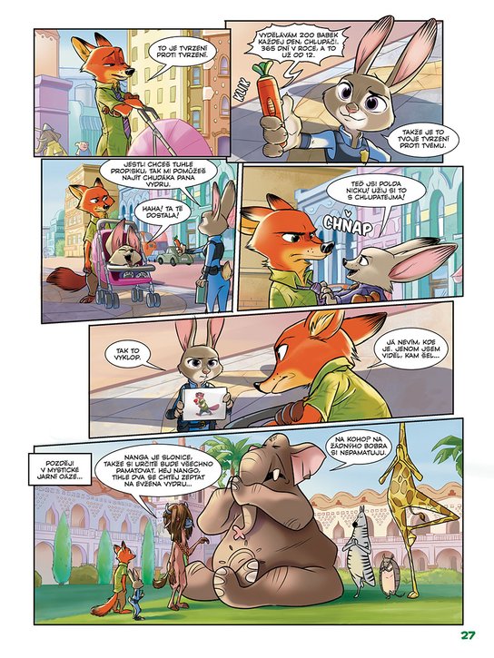 Zootropolis - Filmový příběh jako komiks