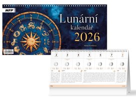 Lunární kalendář 2026 - stolní kalendář