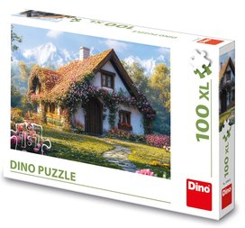 Puzzle 100XL Chata v údolí
