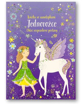 Jednorožce Knižka so samolepkami