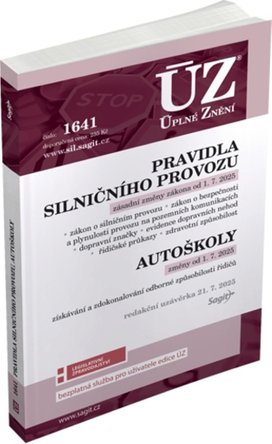ÚZ 1641 Pravidla silničního provozu