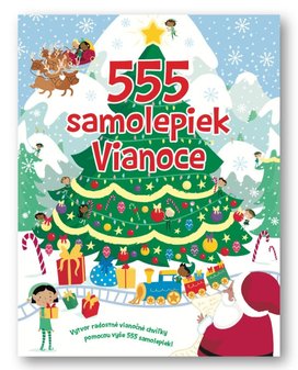 555 samolepiek Vianoce