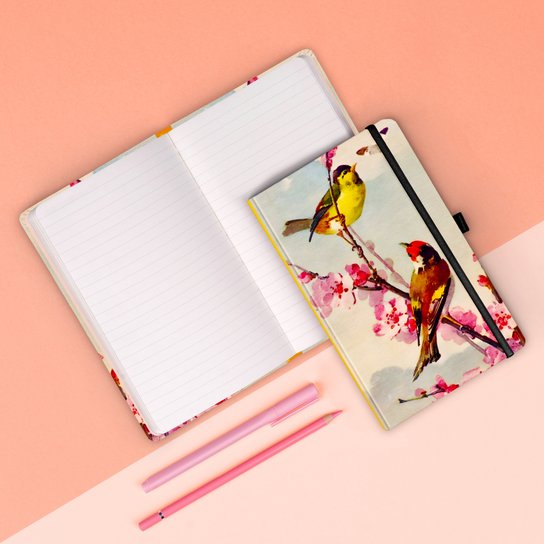 NOTIQUE Notes Ptáčci Sakura Kateřiny Winterové