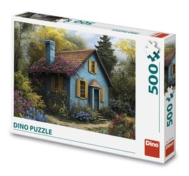 Puzzle 500 Modrý domeček
