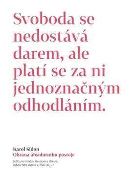 Obrana absolutního postoje
