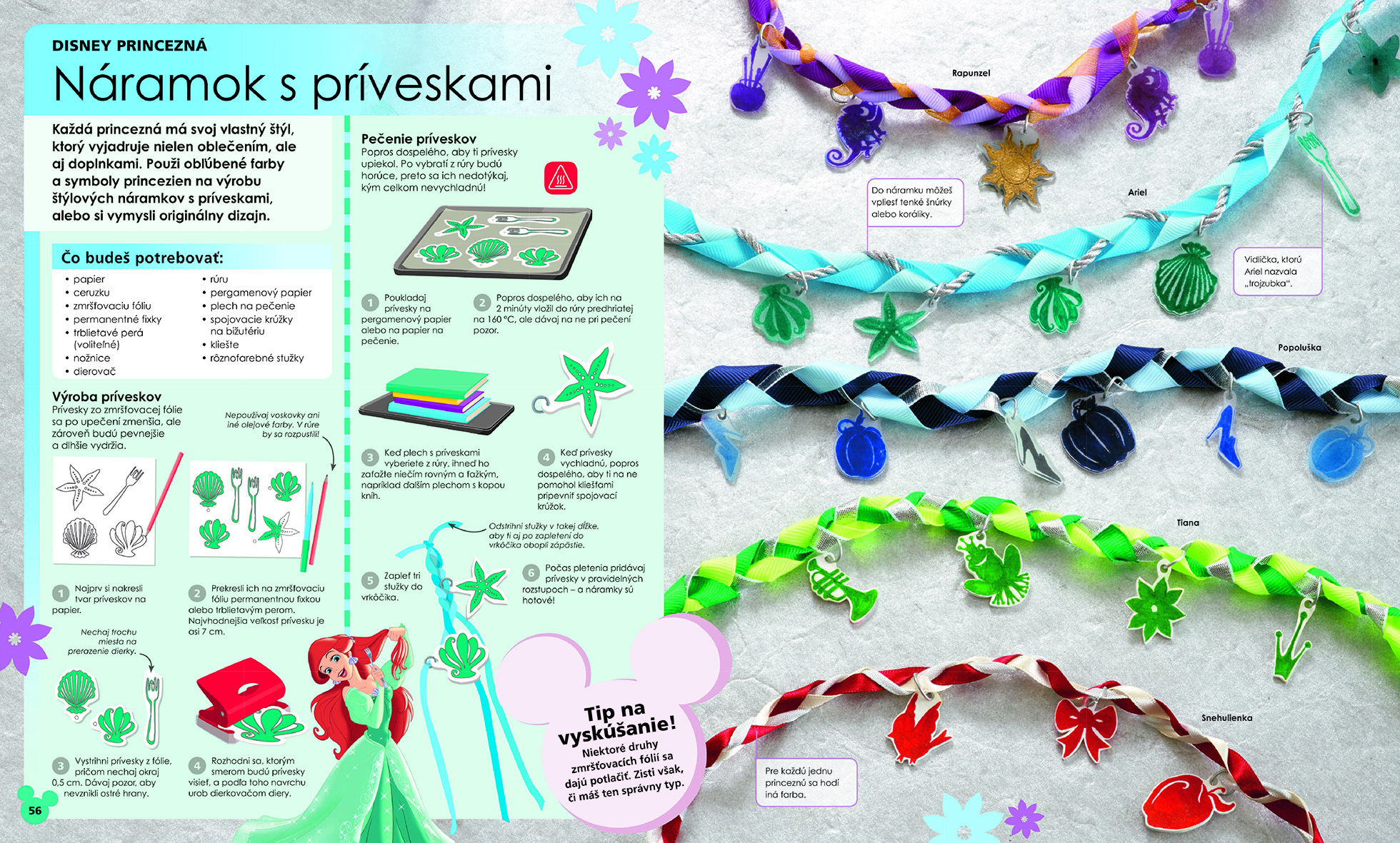 Princezná - Tvorivá knižka