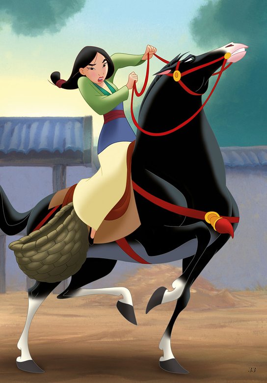 Princezná - Mulan