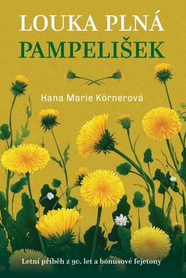 Louka plná pampelišek