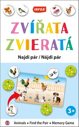 Zvířata/Zvieratá Najdi pár/Nájdi pár