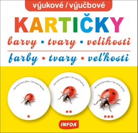 výukové/výučbové kartičky barvy, tvary, velikosti