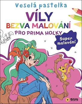 Veselá pastelka Víly bezva malování