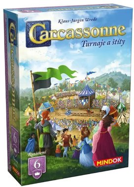 Carcassonne rozšíření 6 Turnaje a štíty