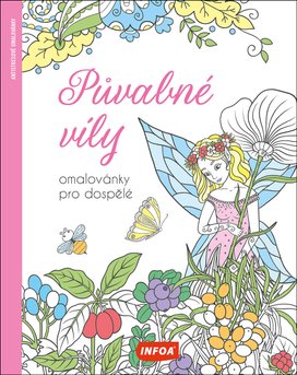 Půvabné víly Omalovánky pro dospělé