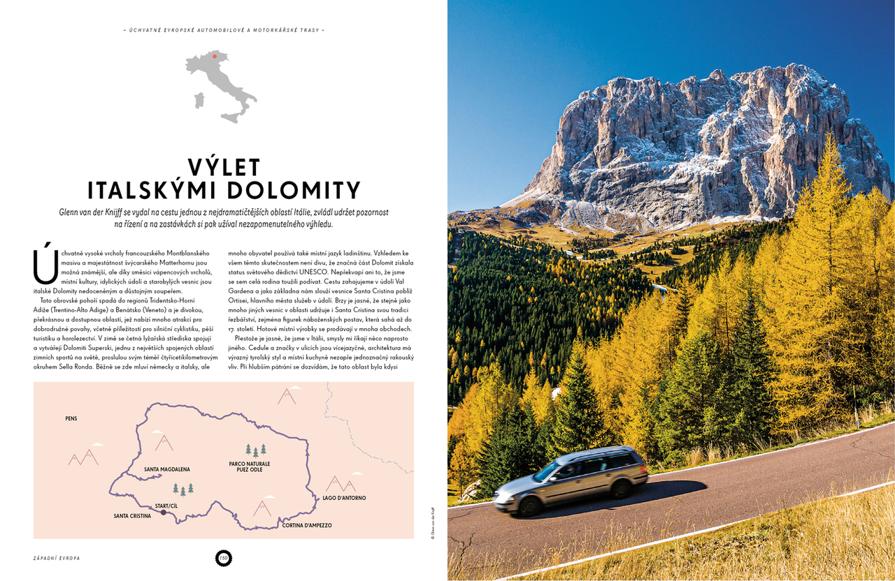 Úchvatné evropské automobilové a motorkářské trasy