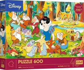 Puzzle Disney Sněhurka a sedm trpaslíků 600 dílků