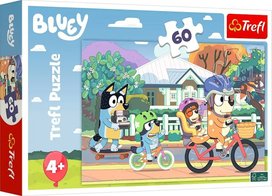 Puzzle Štastná Bluey 60 dílků