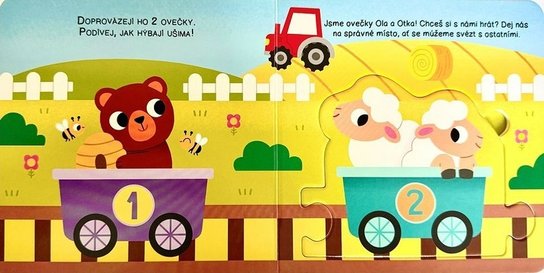 Můj první vláček Čti a skládej puzzle