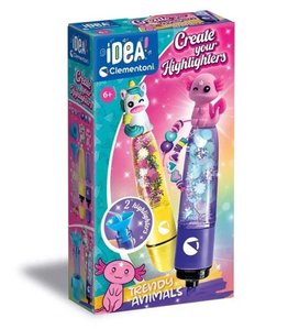 IDEA Kreativní sada pro výrobu zvýrazňovačů Trendy Animals