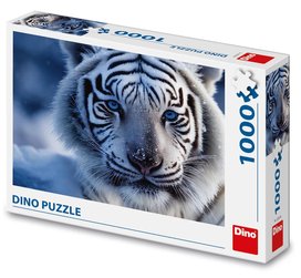 Puzzle 1000 Bílý tygr