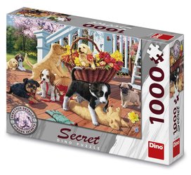 Puzzle 1000 Štěňata secret collection