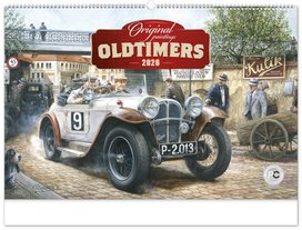 Oldtimers 2026 – nástěnný kalendář