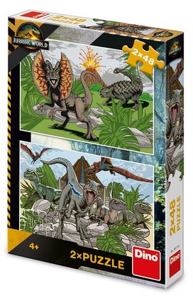 Puzzle 24+48 Jurský svět II.