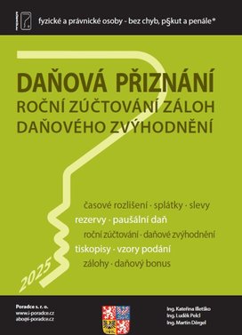 Daňová přiznání FO a PO za rok 2025
