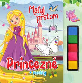 Maľuj prstom Princezné
