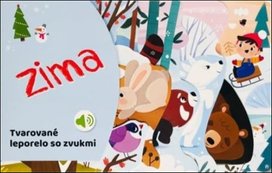Tvarované leporelo so zvukmi Zima