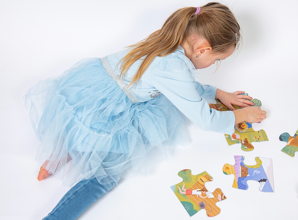 Véééliké puzzle Na výletě