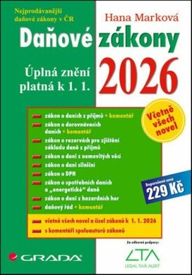 Daňové zákony 2026