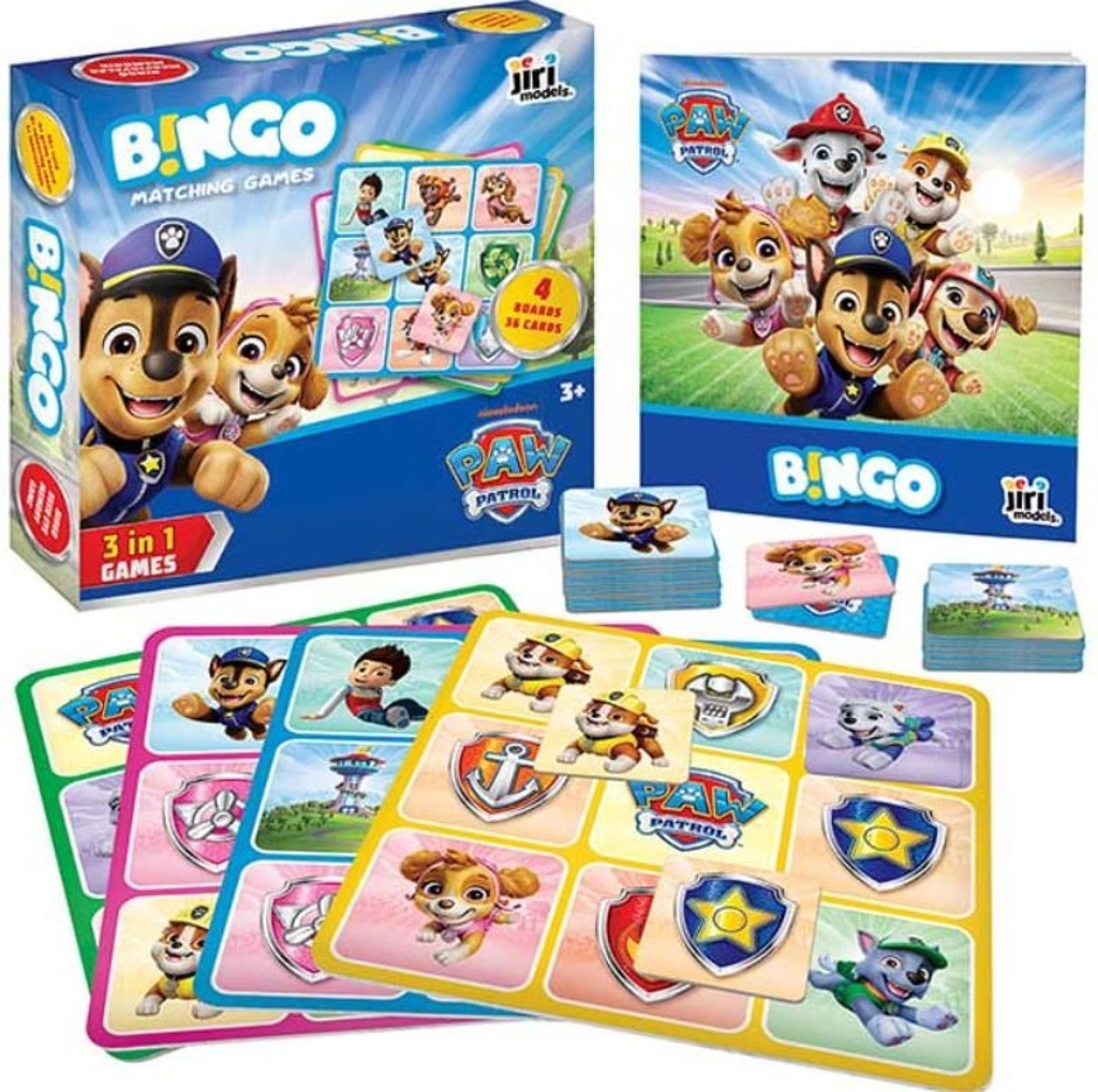 Bingo Tlapková patrola