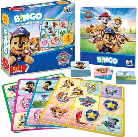 Bingo Tlapková patrola