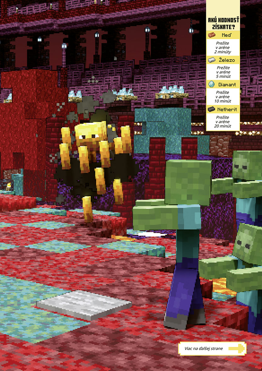 Minecraft - Výzvy na prežitie - Hrdinská edícia