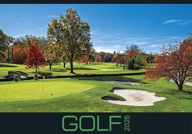 Golf 2026 - nástěnný kalendář