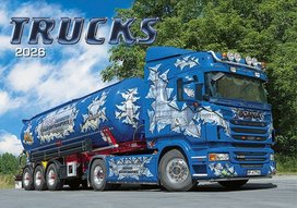 Trucks 2026 - nástěnný kalendář
