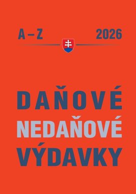 Daňové a nedaňové výdavky 2026