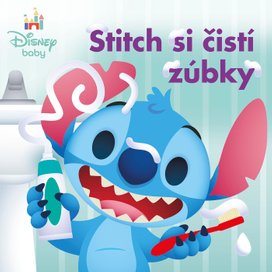 Stitch si čistí zúbky