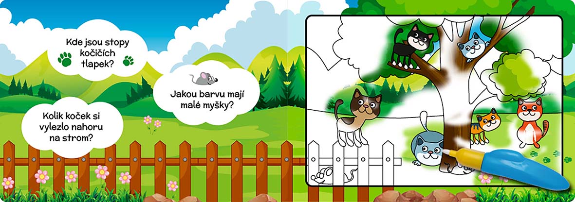 Maluj vodou zas a znova – Moji mazlíčci