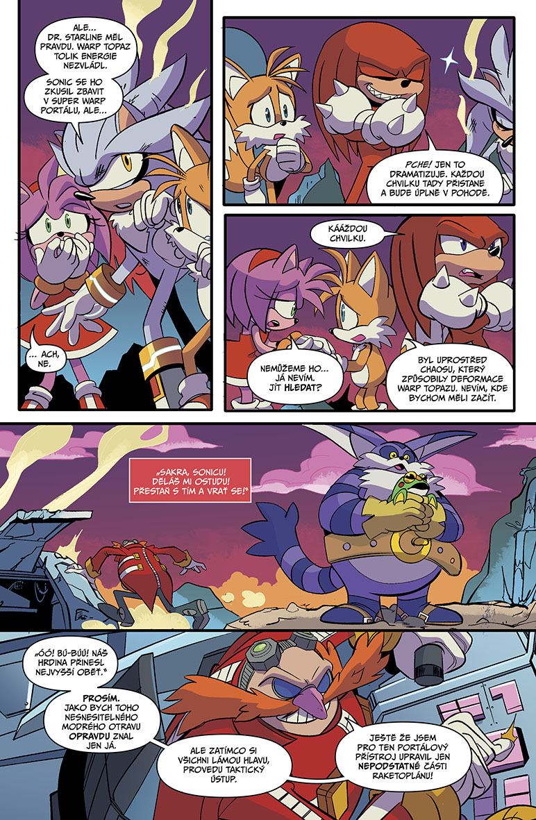 Ježek Sonic 8 - Bez varování