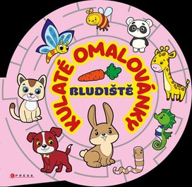 Kulaté omalovánky Bludiště